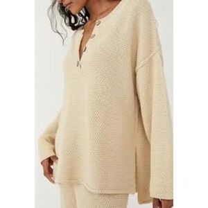 FREE  People Beach Knit Hailee Sweater